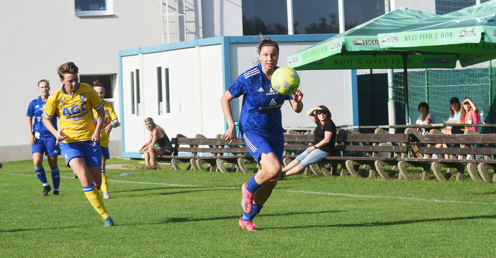 Fotbalistky SK Sigma remizovaly v Líšni