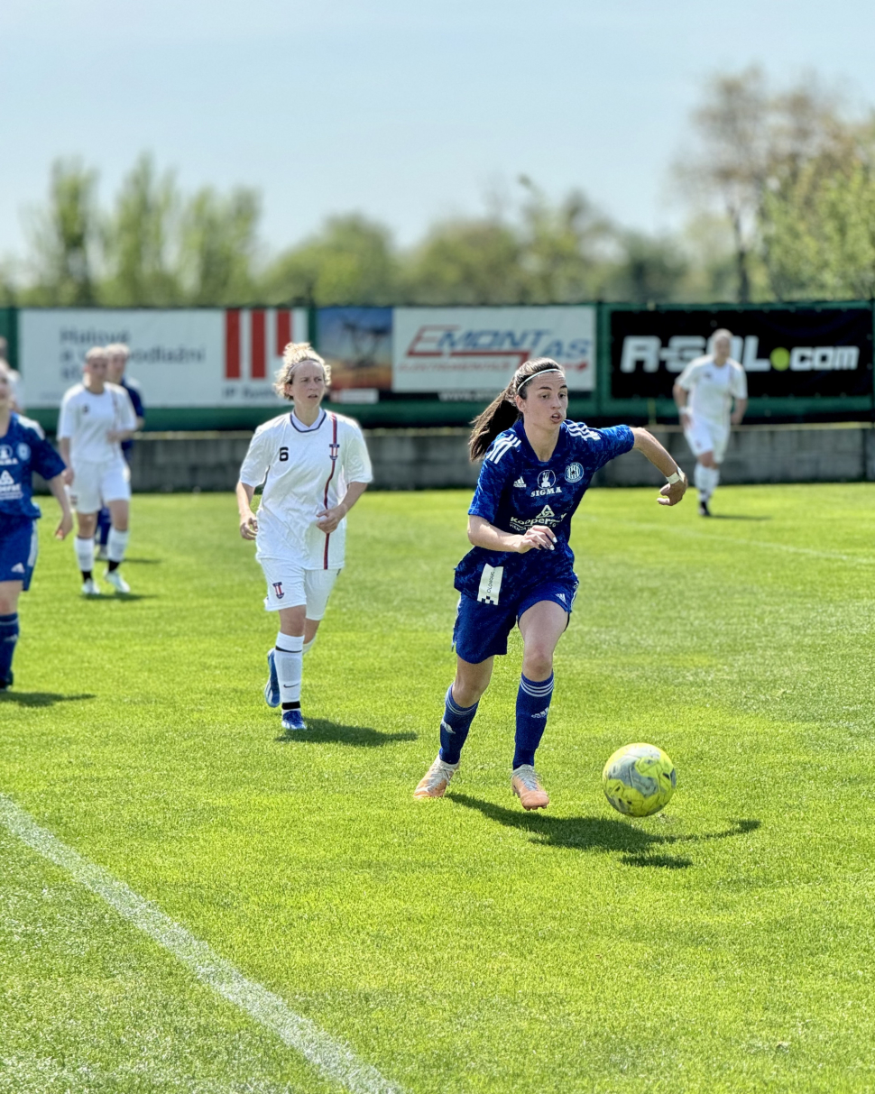 Fotbalistky SK Sigma porazily Líšeň, rozhodla Veselá