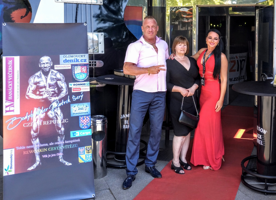 Kulturista Patrik Šerý oslavil jubileum velkolepě