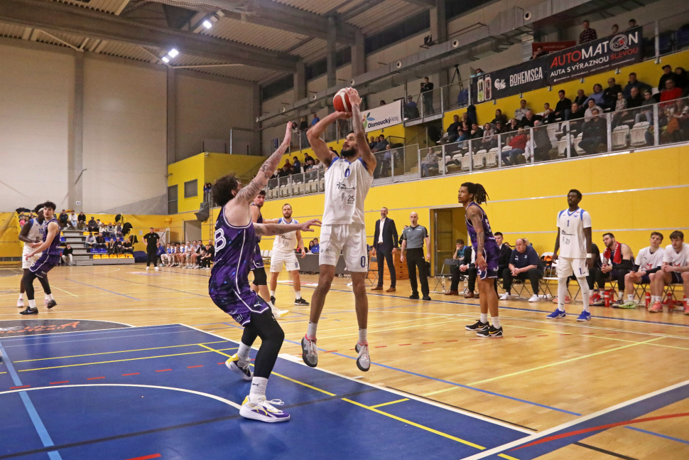 Basketbalisté BK Olomoucko prohráli s USK