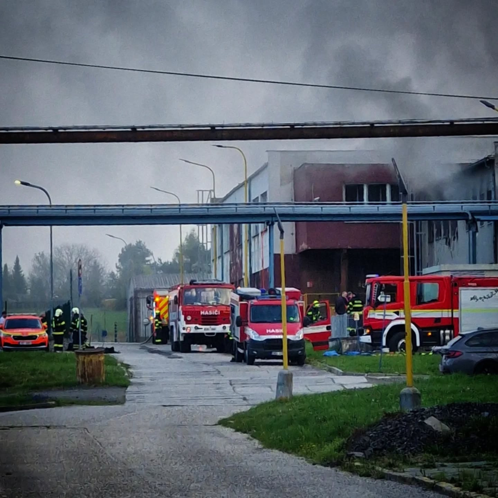 Požár v Přerovské Meoptě způsobil milionové škody